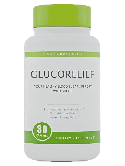 GlucoRelief bottle